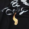 PalmAngels （パームエンジェルス）水墨落書きカジュアルカップルTシャツ