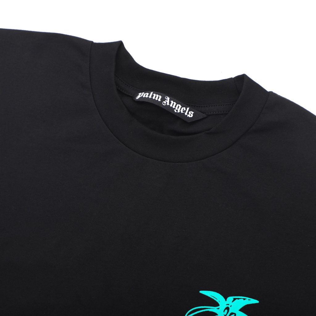 PalmAngels （パームエンジェルス）スーパーコピー 椰子アルファベットlogeプリントカジュアル半袖Tシャツ