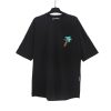 PalmAngels （パームエンジェルス）スーパーコピー 椰子アルファベットlogeプリントカジュアル半袖Tシャツ