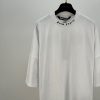 PalmAngels （パームエンジェルス）偽物 定番LOGO プリントゆったりシンプルカジュアルTシャツ 激安通販