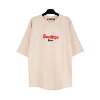 PalmAngels （パームエンジェルス） 偽物 立体的なロゴプリントオシャレカジュアル半袖Tシャツ男女兼用 激安通販