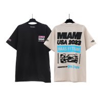 PalmAngels （パームエンジェルス） コピー アメリカンアルファベットプリント男女同タイプカジュアルカップル半袖