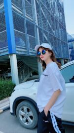 PalmAngels （パームエンジェルス）偽物 ロゴプリント綿100%Tシャツカジュアルなショートコーディネート袖