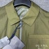 PRADA(プラダ) 芸能人 コピー メンズスキッパー衿ファッションジャケット