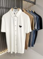 PRADA(プラダ) 2024春夏新作 コピー 定番半袖シャツです