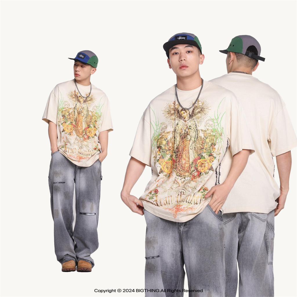 SAINT MICHAEL（セントマイケル）スーパーコピーレトロなｖｉｎｔａｇｅアニメはプリント半袖Ｔシャツを満たします