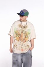 SAINT MICHAEL（セントマイケル）スーパーコピーレトロなｖｉｎｔａｇｅアニメはプリント半袖Ｔシャツを満たします