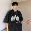 Saint Michael（セントマイケル）偽物 ヘビー夏ゆったりプリント半袖 激安通販