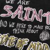 Saint Michael（セントマイケル）コピー 夏の新作ピンクロゴプリントカジュアル半袖Tシャツ 芸能人