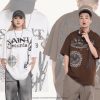 Saint Michael（セントマイケル）コピー Vintage半袖男女カジュアルカップルタイプTシャツ 通販