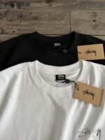 STUSSY(ステューシー) スーパーコピー 落書きサインアルファベットロゴ半袖Tシャツ 通販