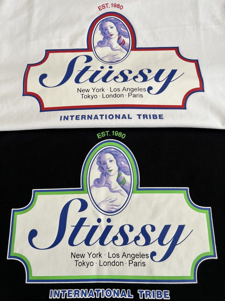 STUSSY(ステューシー)2024新作 スーパーコピー シリーズヴィーナスの誕生オリジナルプリント半袖Tシャツ 激安通販