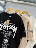 STUSSY(ステューシー) コピー ワールドクルーズプリント3色入り半袖Tシャツ