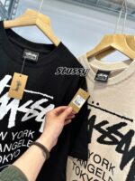 STUSSY(ステューシー) コピー ワールドクルーズプリント3色入り半袖Tシャツ