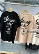 STUSSY(ステューシー) コピー ワールドクルーズプリント3色入り半袖Tシャツ