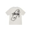 STUSSY(ステューシー) コピー スケートボード柄プリント男女半袖Tシャツ 芸能人