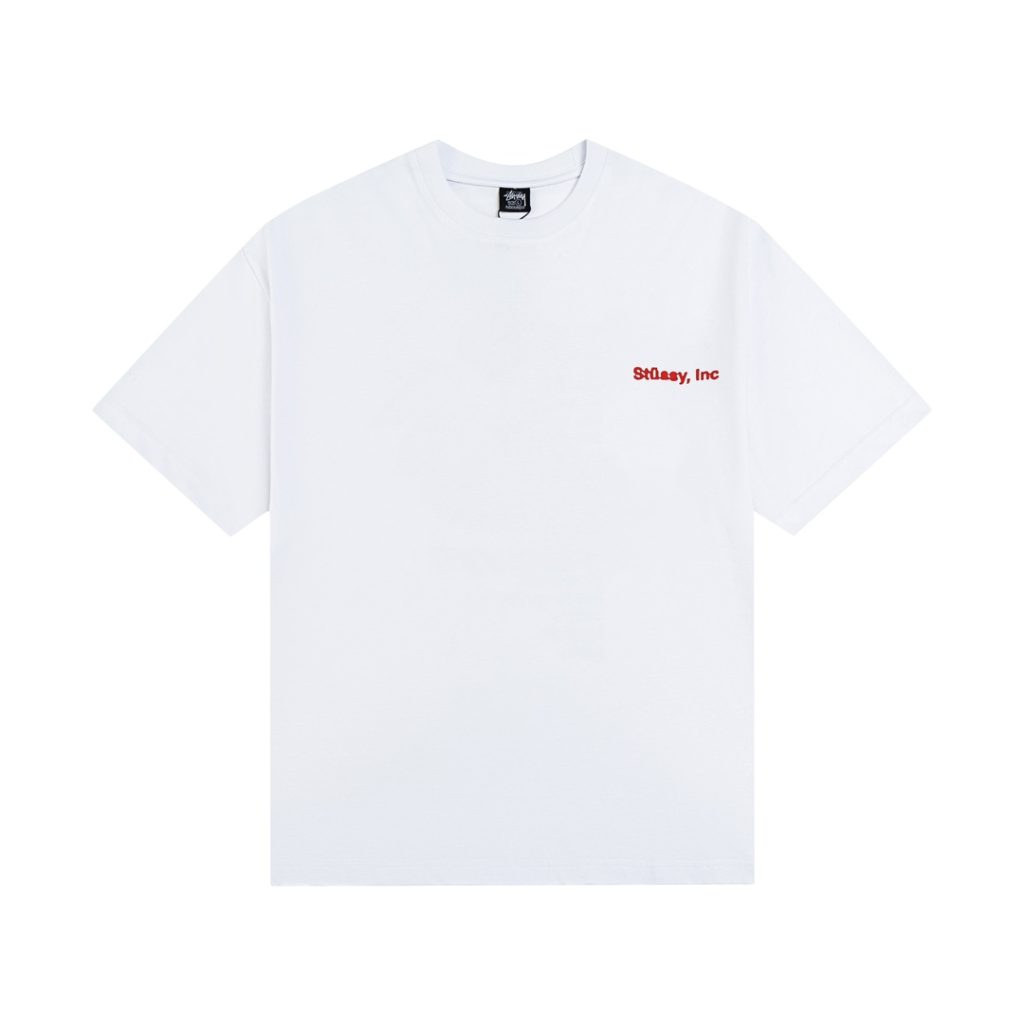 STUSSY(ステューシー) スーパーコピー ポスタープリント流行カジュアル半袖 スーパーコピー
