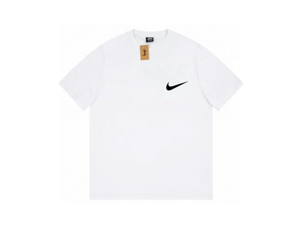 STUSSY(ステューシー) スーパーコピー NIKE連名定番プリント男女半袖Tシャツ