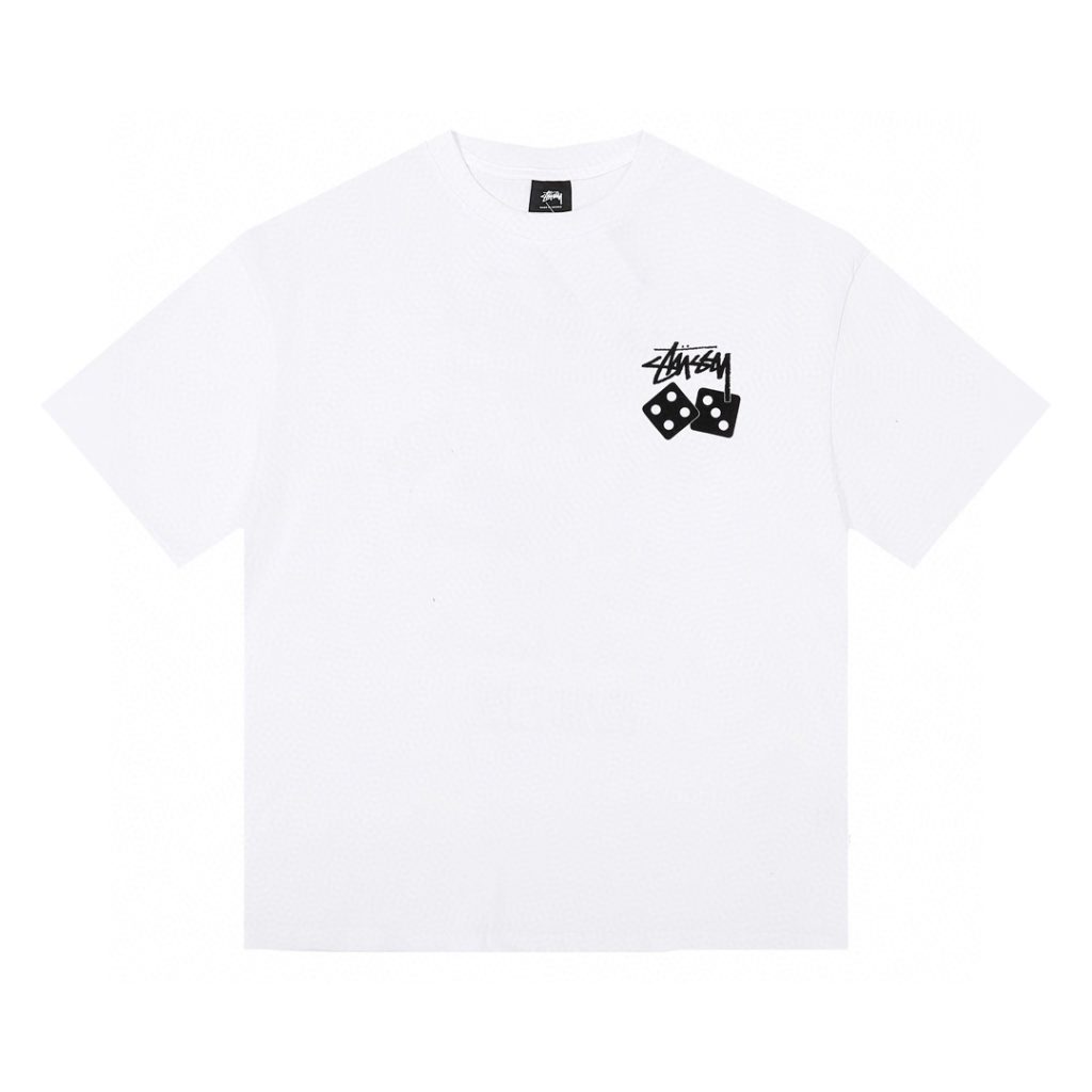 STUSSY(ステューシー) コピー サイコロ柄プリントTシャツ 通販