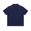 STUSSY(ステューシー) 偽物 定番ロゴ刺繍ポロシャツラペル半袖Tシャツ