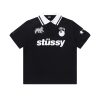 STUSSY(ステューシー) スーパーコピー アルファベット刺繍ロゴプリントスキッパーTシャツ