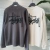 STUSSY(ステューシー) 芸能人 ワッフルウォッシュ丸首パーカー男女兼用 n級品