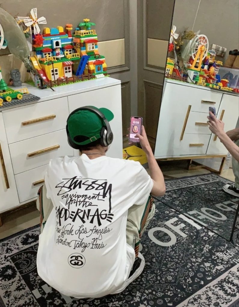 STUSSY(ステューシー)新作 偽物 落書アルファベットプリント半袖 激安通販