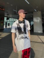 STUSSY(ステューシー) 偽物 ドーベルマン柄ペア半袖Tシャツ 激安通販