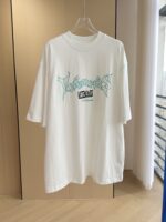 Vetements(ヴェトモン)コピー両面プリントカップル半袖通販