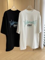 Vetements(ヴェトモン)コピー両面プリントカップル半袖通販