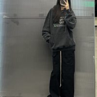 VETEMENTS(ヴェトモン)2024新作スーパーコピー立体環境保護標識フードスウェットフード付シャツ激安通販