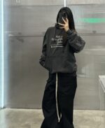 VETEMENTS(ヴェトモン)2024新作スーパーコピー立体環境保護標識フードスウェットフード付シャツ激安通販