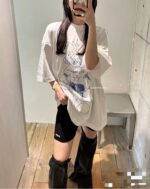 Vetements(ヴェトモン)2024新作スーパーコピー「キルア」プリント半袖Tシャツ