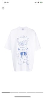 Vetements(ヴェトモン)2024新作スーパーコピー「キルア」プリント半袖Tシャツ