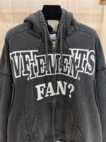 Vetements(ヴェトモン)コピー流行プリントフード付きスウェットパーカー