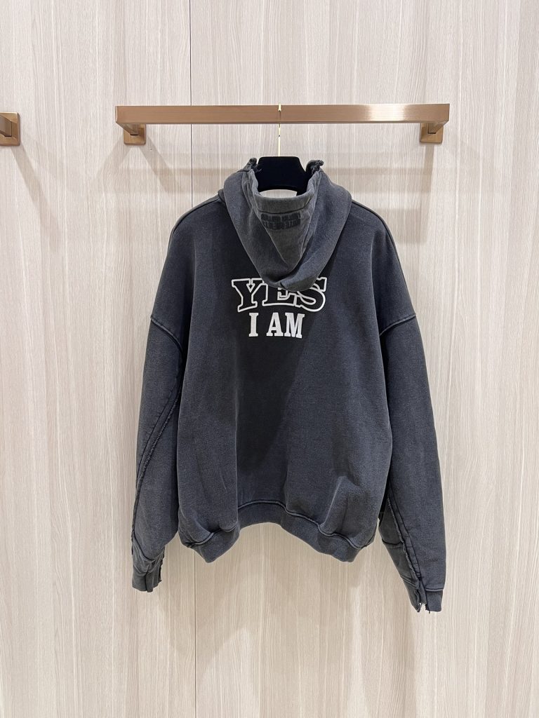 Vetements(ヴェトモン)コピー流行プリントフード付きスウェットパーカー