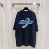 Vetements(ヴェトモン)偽物オシャレなlogeプリントカジュアル半袖Tシャツ激安通販