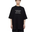 Vetements(ヴェトモン)偽物芸能人アルファベットプリントオシャレカジュアル半袖Tシャツ男女同タイプ通販