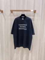 Vetements(ヴェトモン)偽物芸能人アルファベットプリントオシャレカジュアル半袖Tシャツ男女同タイプ通販