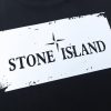 STONE ISLAND(ストーンアイランド)2024夏新作コピー前後プリントラウンドネック半袖Tシャツ 男女兼用