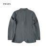 PRADA(プラダ )定番コピー三角形のロゴメンズ 薄くて軽い スーツ