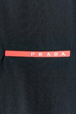 PRADA(プラダ )2024新作定番 アルファベットロゴプリントラウンドネック半袖Tシャツ