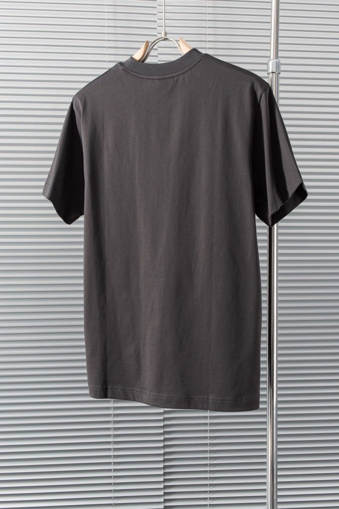 PRADA(プラダ )2024新作定番デザイン100%コットンラウンドネック半袖Tシャツ 