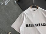 BALENCIAGA(バレンシアガ)スーパー コピー プリントアルファベット ワイドTシャツ 男女兼用