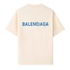 BALENCIAGA(バレンシアガ) 2024春夏新作n級品 アルファベットプリント半袖Tシャツ