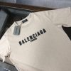BALENCIAGA(バレンシアガ)2024春夏新作 コピー プリント カップルモデル半袖Tシャツ