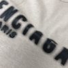 BALENCIAGA(バレンシアガ)2024春夏新作 コピー プリント カップルモデル半袖Tシャツ