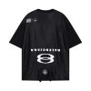 BALENCIAGA(バレンシアガ) 2024夏新作 偽物 100%コットン プリントラウンドネック半袖Tシャツ男女兼用 激安通販