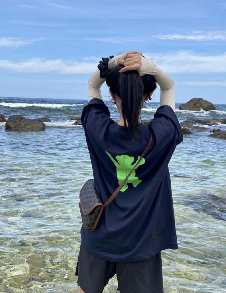 WELLDONE（ウェルダン)偽物踊るクマプリントカップルモデル半袖Tシャツ激安通販