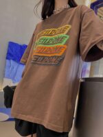 WELLDONE（ウェルダン)2024新作ファッション芸能人アルファベットロゴプリント半袖Tシャツn級品